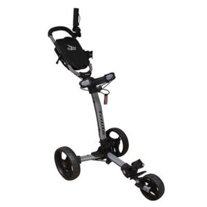Axglo Trilite 3-hjulet Golfvogn - Grå/Sort