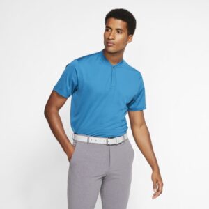 Nike Dri-FIT Tiger Woods-golfpolo til mænd - Blå