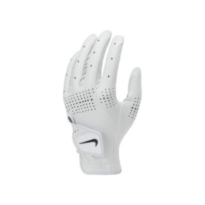 Nike Tour Classic 3-golfhandske til kvinder (venstre, almindelig) - Hvid