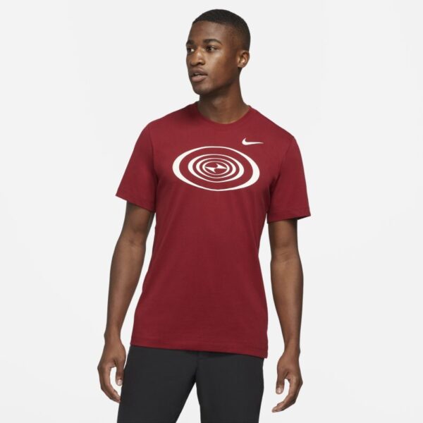 Tiger Woods-golf-T-shirt til mænd - Rød