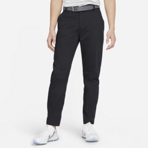 Nike Dri-FIT UV-golf-chinobukser med standardpasform til mænd - Sort