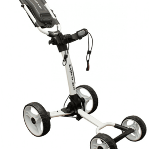 Axglo Flip N' Go 4-hjulet Golfvogn - Hvid
