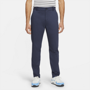 Nike Dri-FIT UV-golf-chinobukser med slank pasform til mænd - Blå
