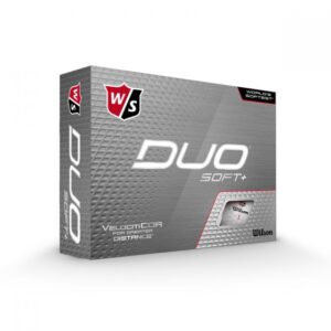 WilsonStaff DUO Soft+ White - Personlig golfbold