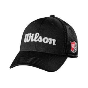 Wilson Tour Mesh Logo Cap - Sort