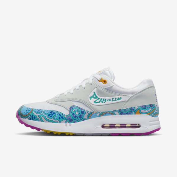 Nike Air Max 1 '86 OG G NRG-golfsko til mænd - hvid