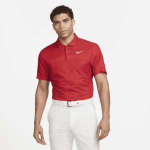 Nike Dri-FIT ADV Tiger Woods-golfpolo til mænd - rød