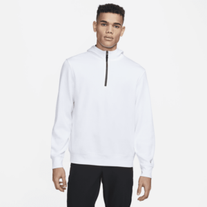 Nike Dri-FIT-golfhættetrøje til mænd - hvid