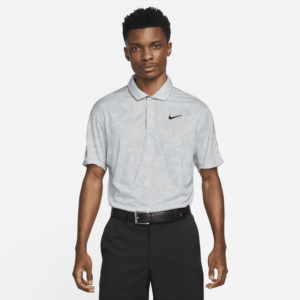 Tiger Woods Nike Dri-FIT ADV-golfpolo til mænd - grå