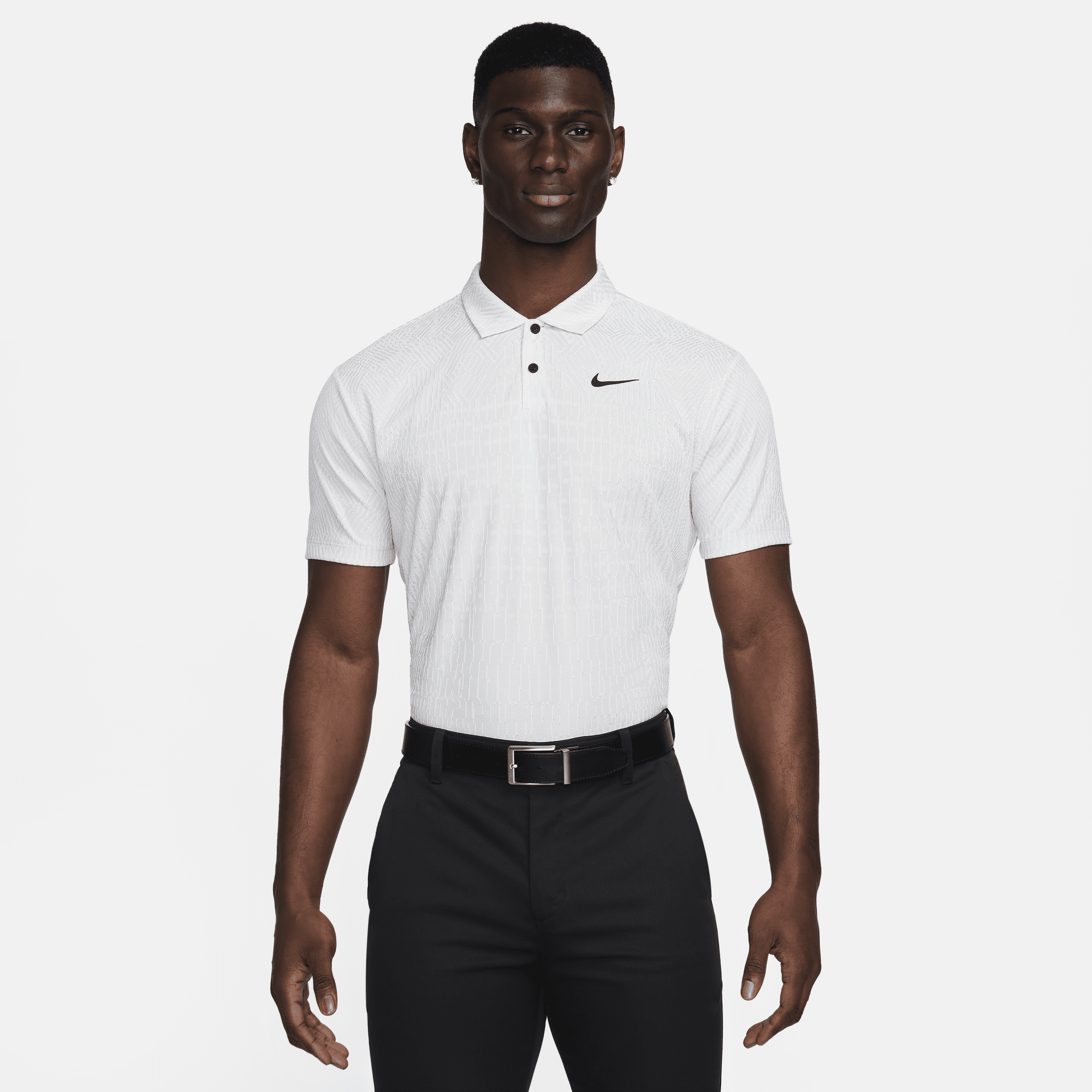 Nike Tour Dri-FIT ADV-golfpolo til mænd - hvid Nike Tour Dri-FIT ADV-golfpolo til mænd - hvid