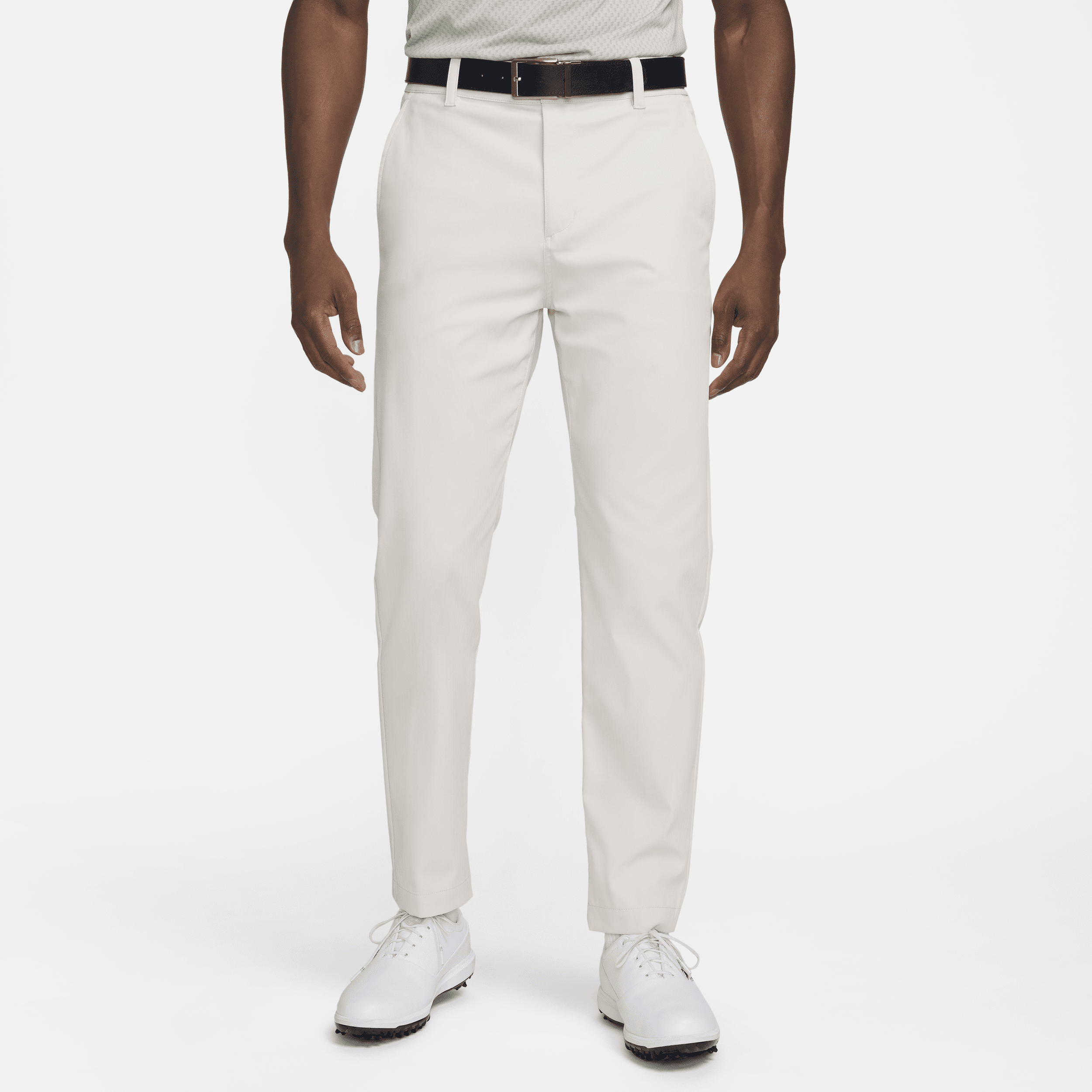 Nike Tour Repel-chinogolfbukser med slank pasform til mænd - grå Nike Tour Repel-chinogolfbukser med slank pasform til mænd - grå