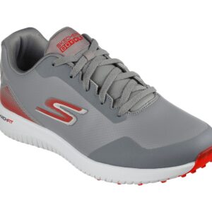 SKECHERS GO GOLF MAX 2 ARCH FIT Waterproof Herre Golfsko - Grå/Rød