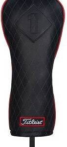 Titleist Leather Jet Black Black Driver Headcover