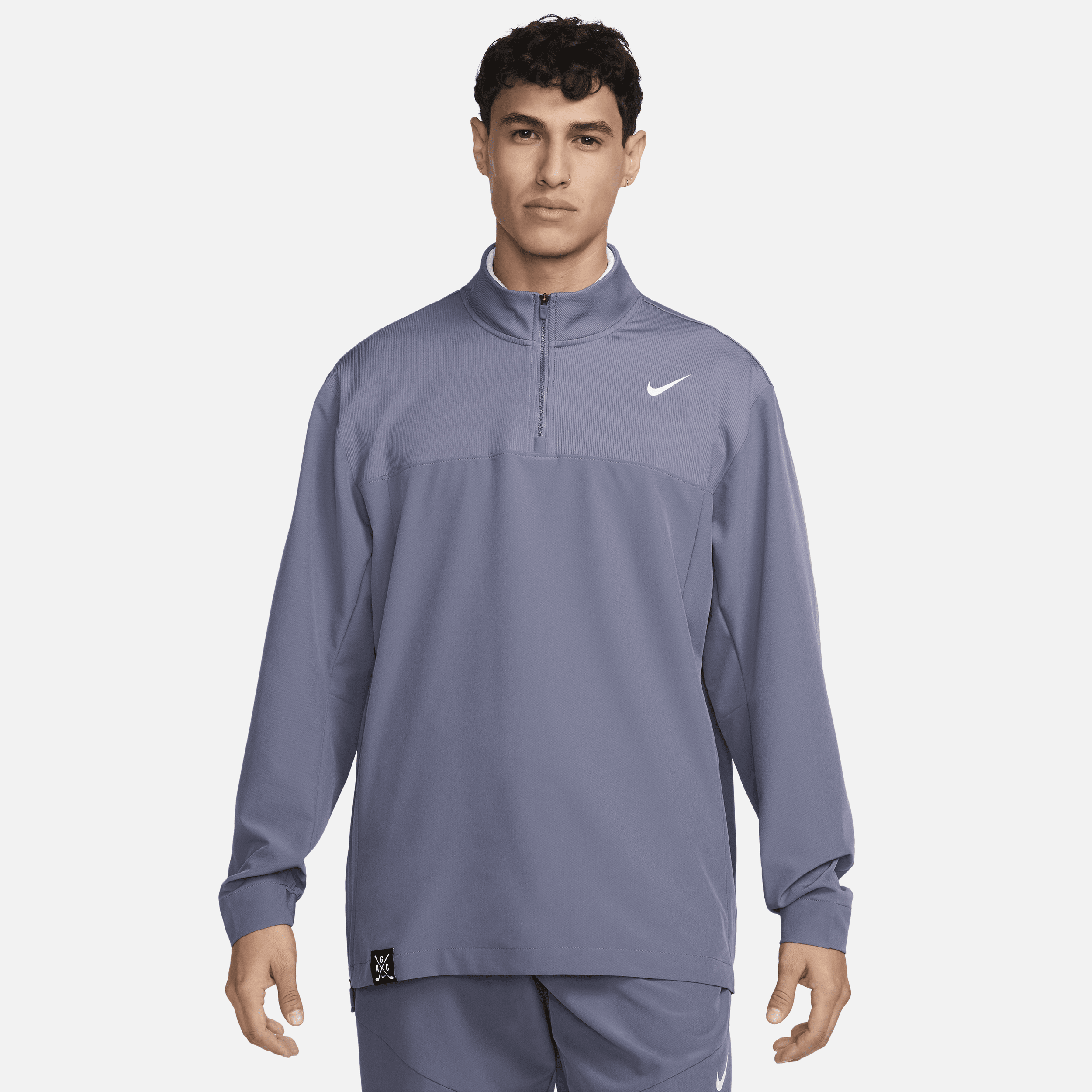 Nike Golf Club Dri-FIT-golfjakke til mænd - grå Nike Golf Club Dri-FIT-golfjakke til mænd - grå